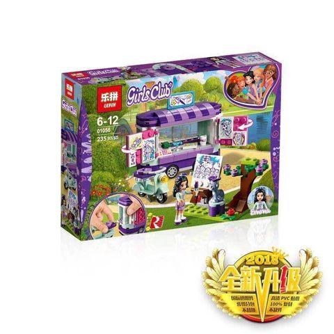 เลโก้จีน LEPIN.01056 ชุด Friends Emma's Art Stand