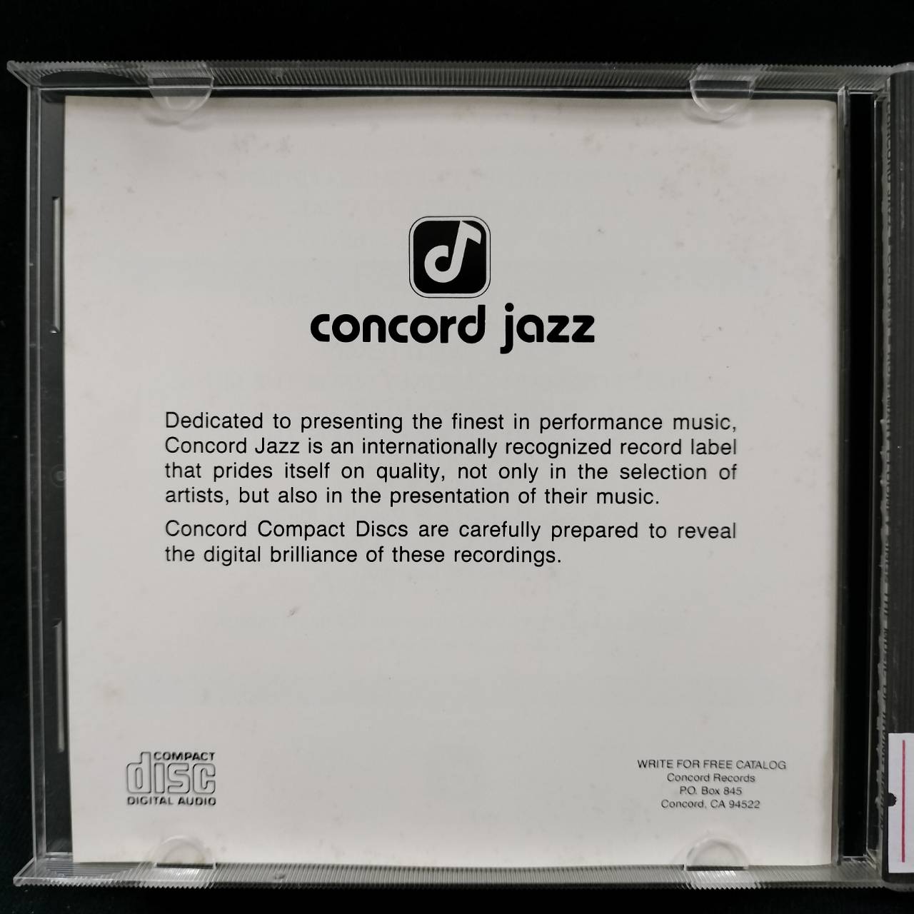 Rosemary Clooney – Sings The Music Of Irving Berlin / JAPAN / ปกในมีจุดเหลือง / มีรอยบ้าง