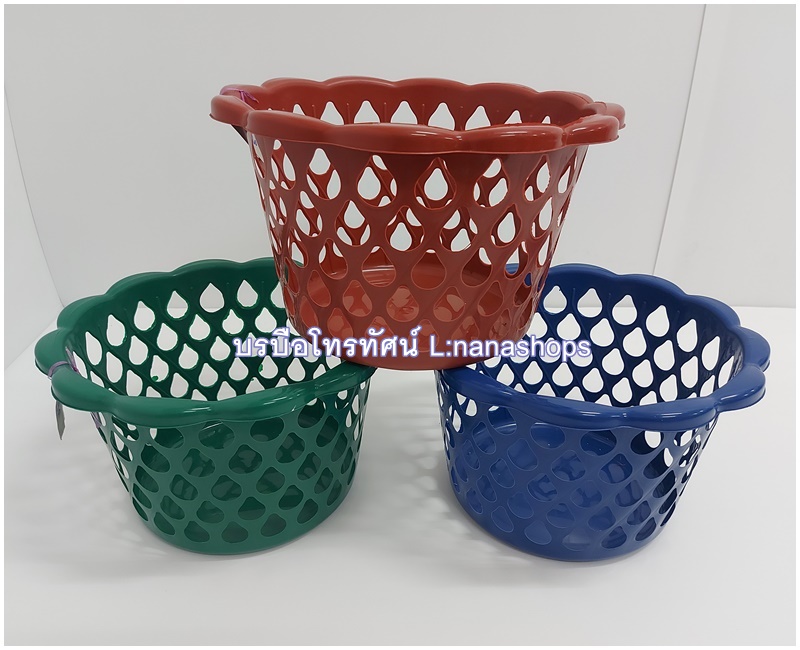 ตะกร้าผ้า ใส่เสื้อผ้า ตะกร้าผ้าอ้อม ตะกร้าแยกผ้าก่อนซัก