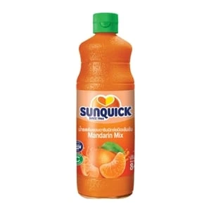 น้ำส้มแมนดารินมิกซ์ ซันควิก 1 ขวด Sunquick Mandarin Mix Orange ขนาด 800 ml. (05-8005)