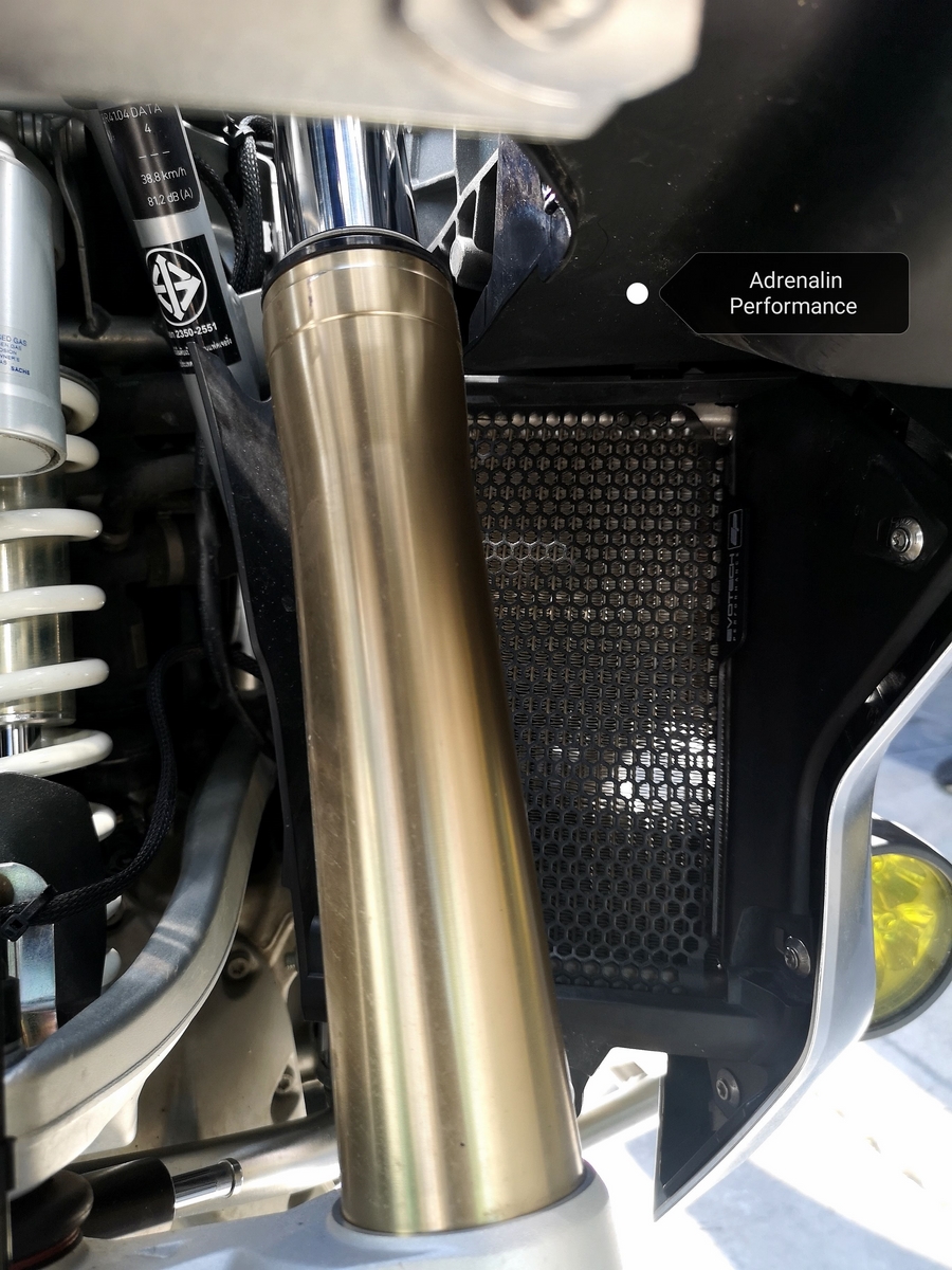 Evotech การ์ดหม้อน้ำ (Radiator guard) สำหรับ R1250/1200 GS/A 2013+