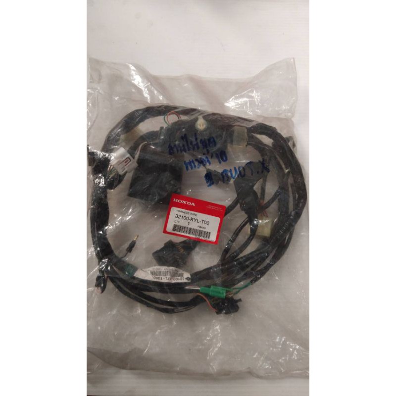 32100-KYL-T00 ชุดสายไฟ สำหรับรุ่น WAVE125I ไฟเลี้ยวบังลม อะไหล่แท้ HONDA