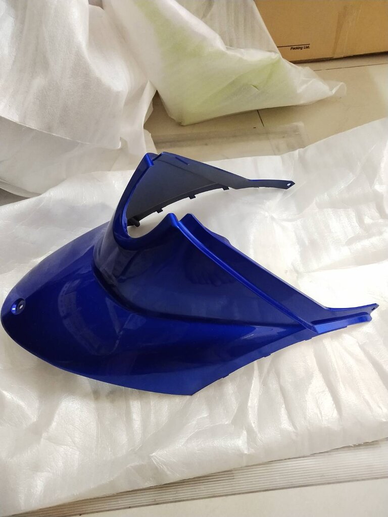 ฝาครอบใต้เบาะสีน้ำเงิน สำหรับรุ่น FINO' 2010 อะไหล่แท้ YAMAHA 4D0-F172W-00-P8