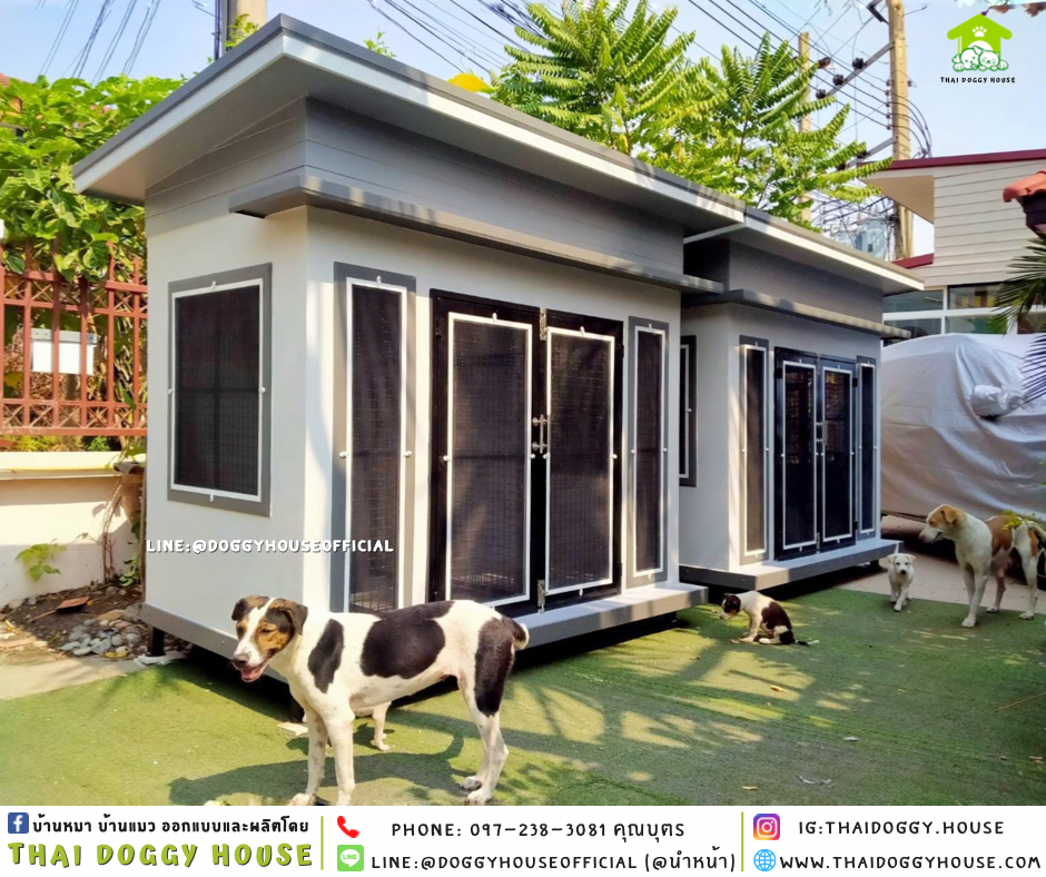 บ้านหมา แบบบ้าน 𝐕𝐢𝐧𝐭𝐚𝐠𝐞 𝐬𝐭𝐲𝐥𝐞