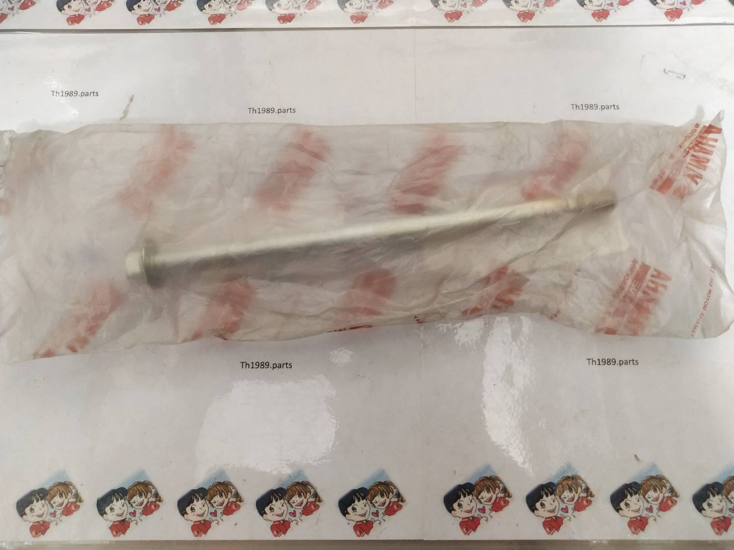 3NA-F5181-01 แกนล้อหน้า FINO คาร์บู , FINO FI , FINO125 , FINN 2018-2021 , FRESH II , MIO125I , TTX อะไหล่แท้ YAMAHA