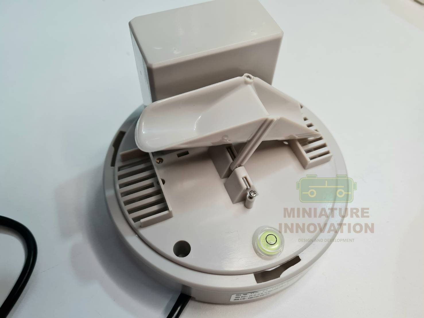 เซนเซอร์ปริมาณน้ำฝนแบบถัง Rainfall RS485 Mini tipping bucket rain gauge (พลาสติก สีเทา)