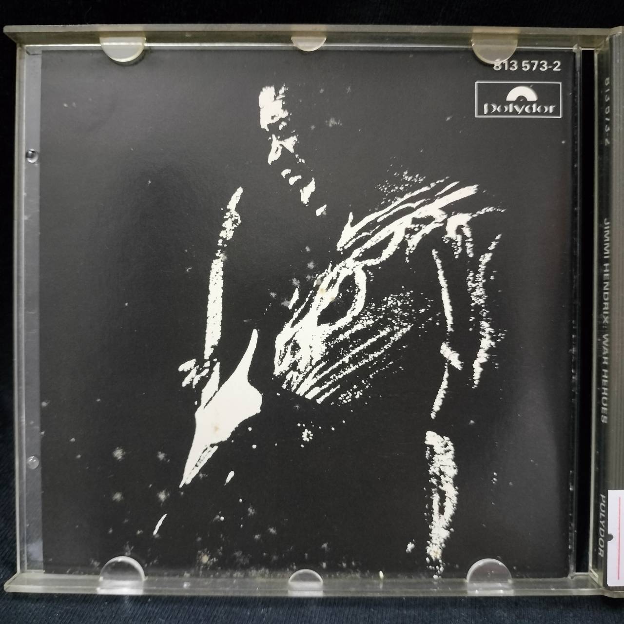 Jimi Hendrix – War Heroes / GERMANY / ปกมีจุดเหลือง / ทะลุขอบ(ไม่โดนเนื้อแผ่น) / แผ่นดี