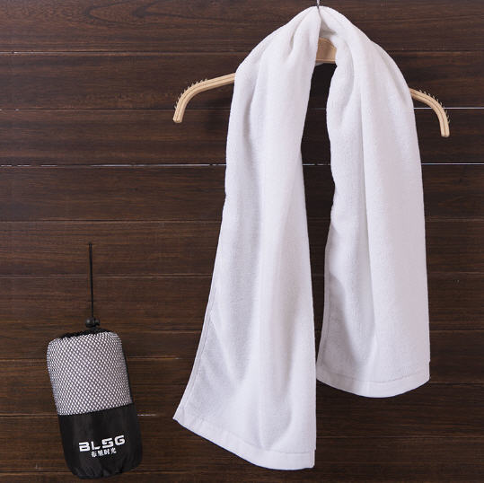 ผ้าขนหนู,ผ้าขนหนูสีขาว,ขนาด35*120cm