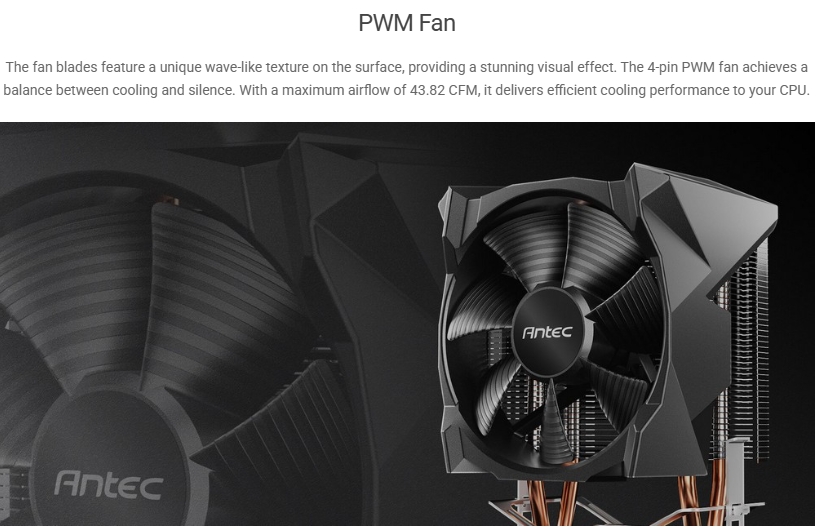 ANTEC A30 NEO HIGH PREFORMANCE CPU COOLER