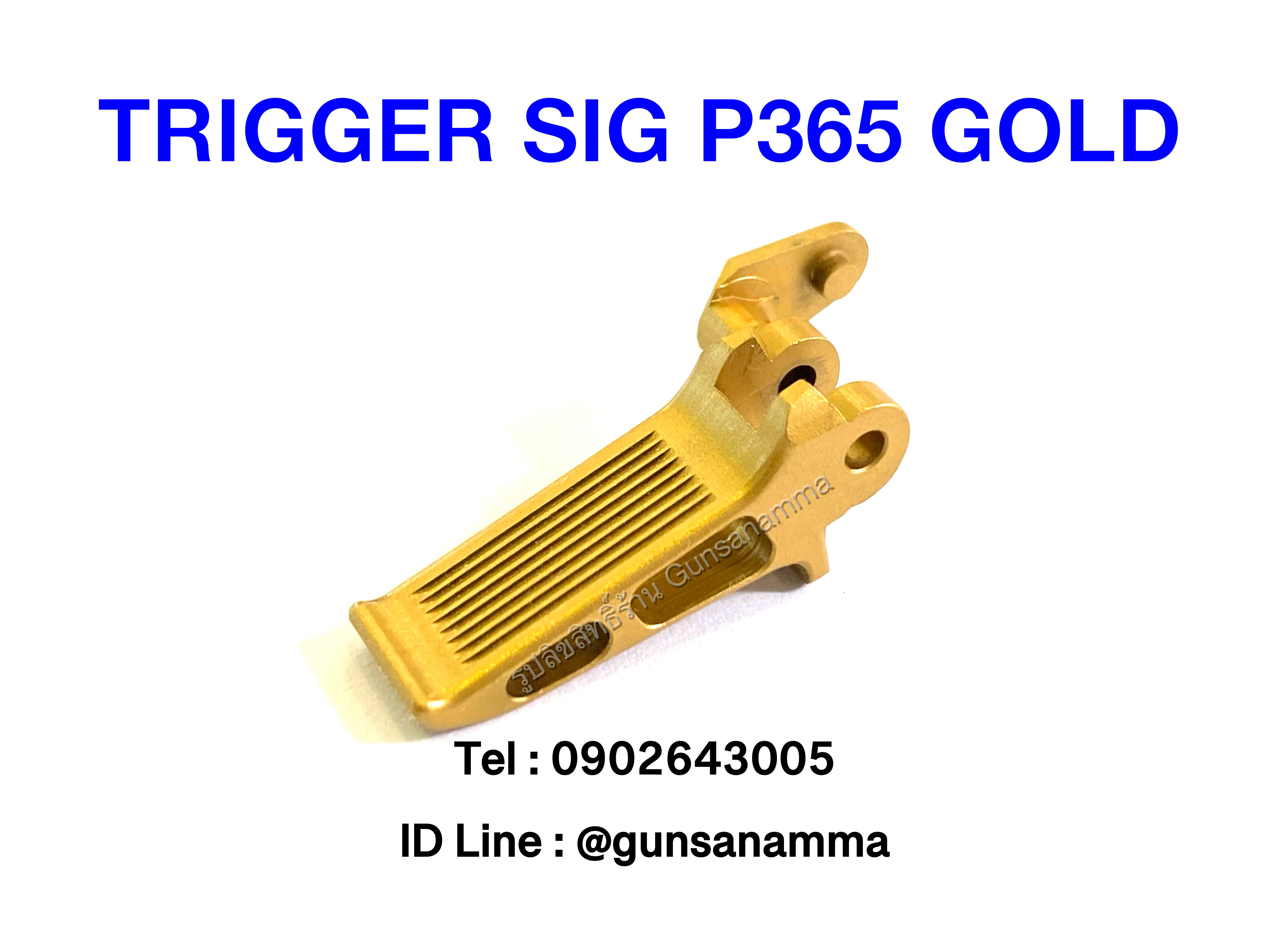 FLAT TRIGGER AC SIG SAUER P365 GOLD