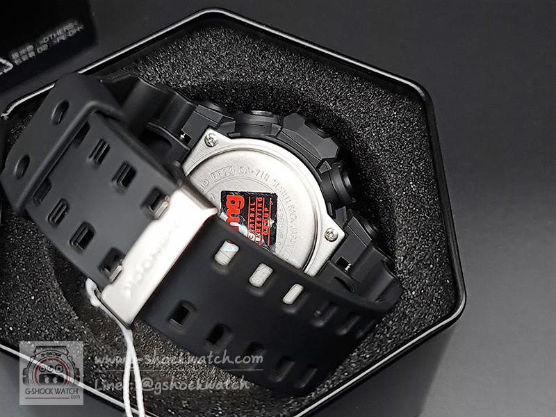 CASIO G-SHOCK นาฬิกาข้อมือ นาฬิกากันน้ำ นาฬิกาของแท้ ประกันศูนย์ CMG 1 ปี รุ่น GA-710-1A2
