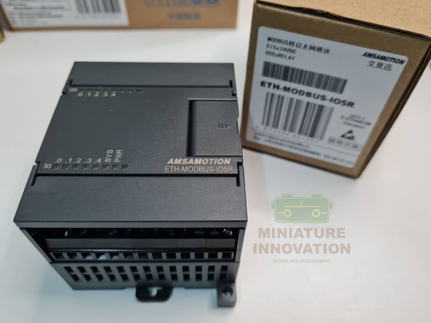 ETH-MODBUS-IO5R TCP Modbus RTU TCP TO RS232/RS485 5DI/5DO ประเภทรีเลย์ Ethernet โมดูล