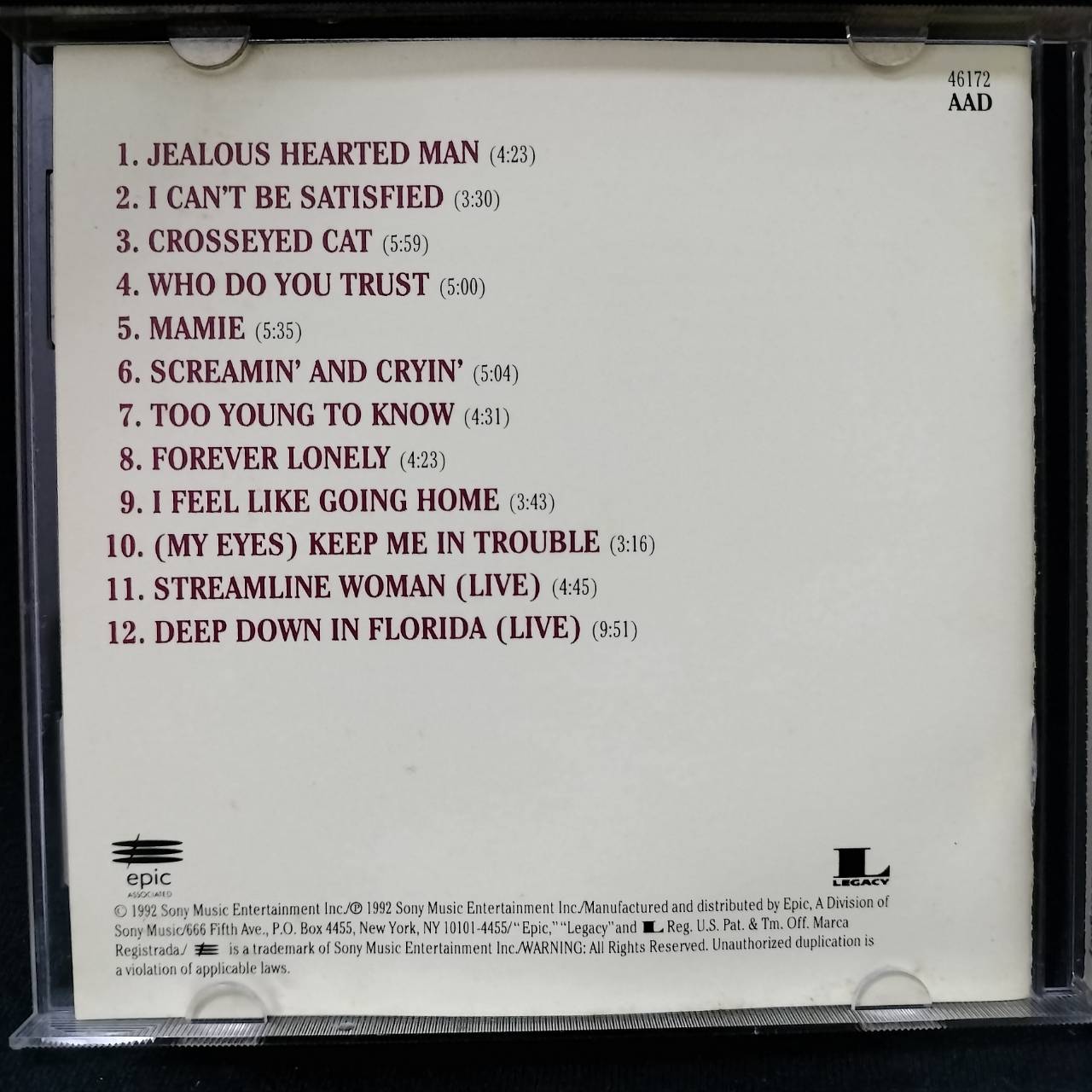 Muddy Waters – Blues Sky / USA / ปกเจาะ / ปกในมีจุดเหลือง / แผ่นดี