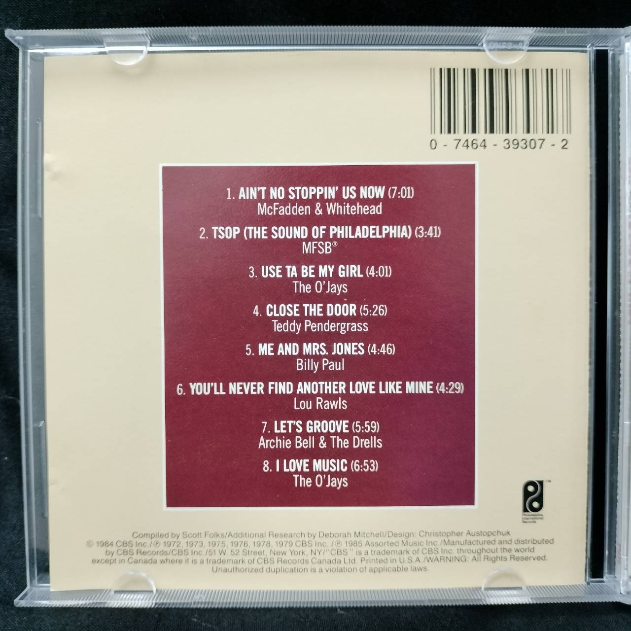 Various – Ten Years Of # 1 Hits (A Decade Of Hits - Philly International's Greatest) / JAPAN / แผ่นดี