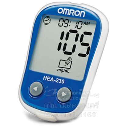 เครื่องตรวจน้ำตาลในเลือด Omron รุ่น HEA-230