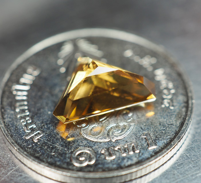 พลอยซิทริน (Citrine) 1.65 กะรัต