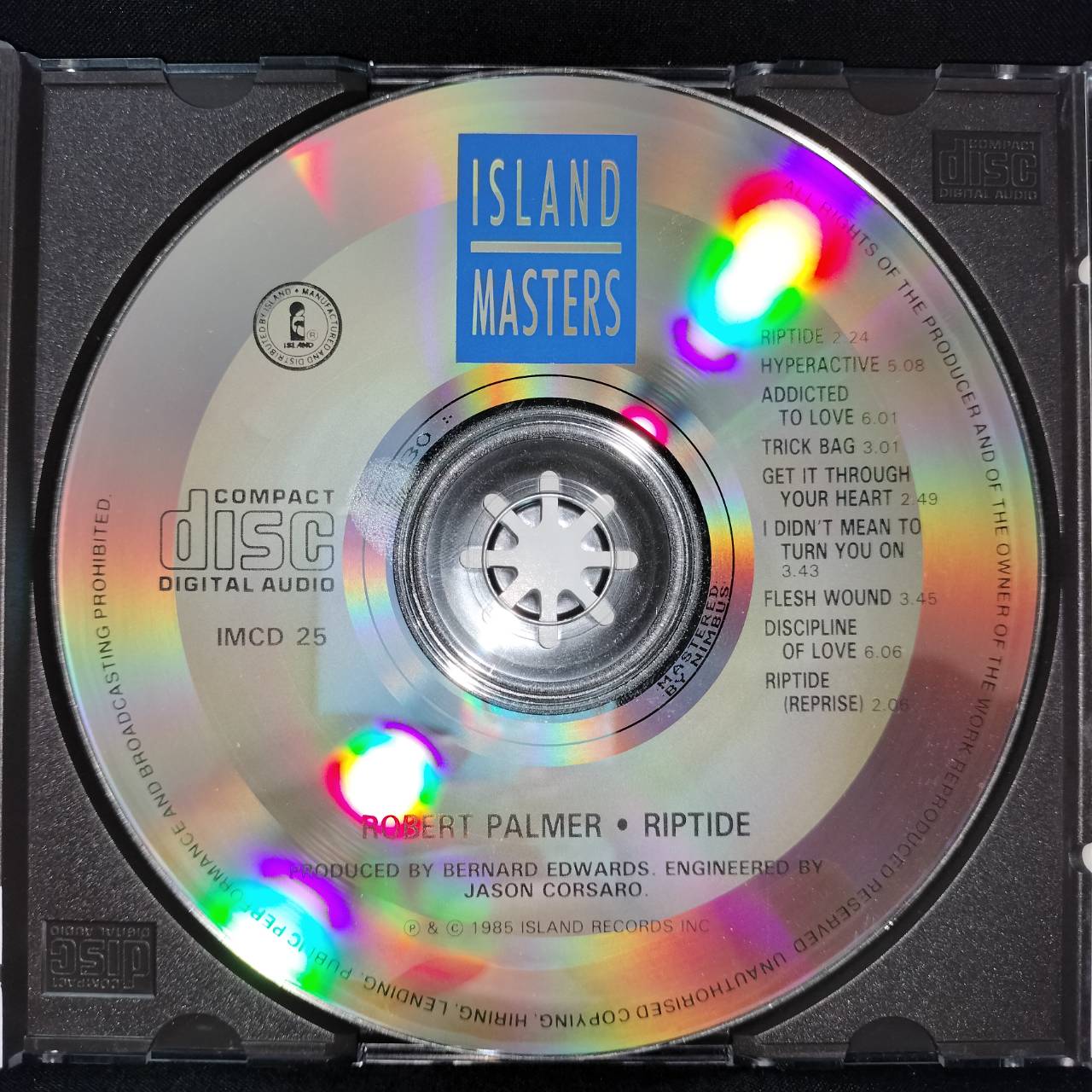 Robert Palmer – Riptide / ไม่ระบุ / มีรอยบ้าง