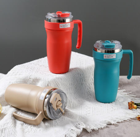 แก้วสแตนเลส,แก้วน้ำสแตนเลส,แก้วน้ำเก็บอุณหภูมิ,แก้วพร้อมหูจับ,316,600ml