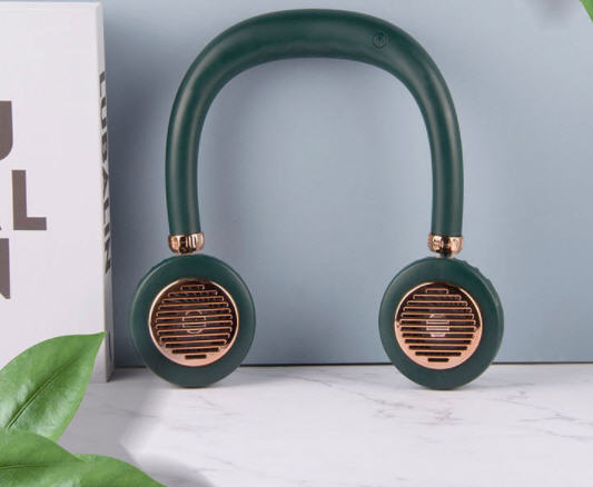 พัดลมห้อยคอ,พัดลมพกพา