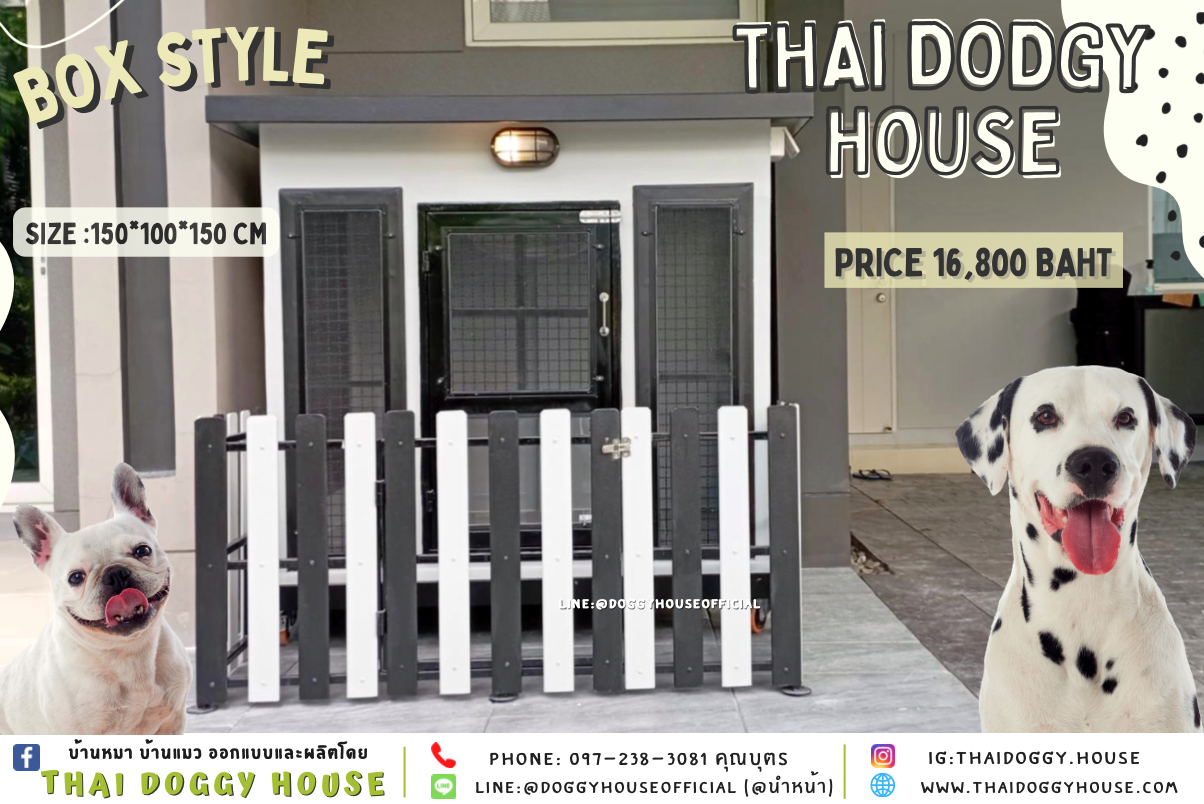 บ้านหมา แบบบ้าน 𝑩𝑶𝑿 𝑺𝑻𝒀𝑳𝑬