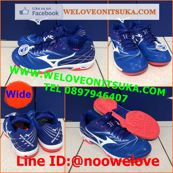Mizuno Wave Fang NX ยอดรองเท้าแบดมินตัน หน้าเท้ากว้าง ยอดนิยม หรูหรา สีสวย นุ่มใส่สบายเท้า เบา น่าใช้ 71GA205022