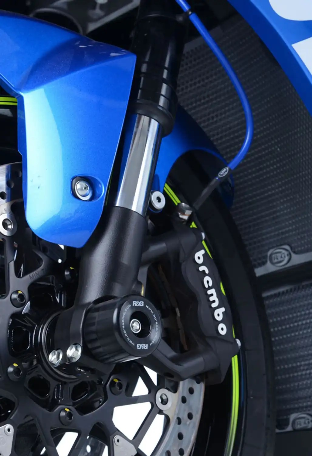 RG กันล้มล้อหน้า-หลัง (Axle Protector ) สำหรับ GSXR1000 2017+