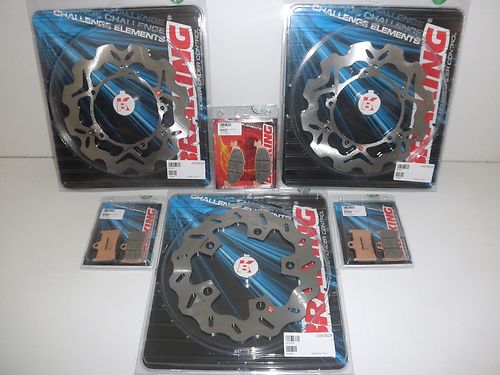 จานเบรคคู่หน้า Braking รุ่น semi floating สำหรับ Tmax 530, 560