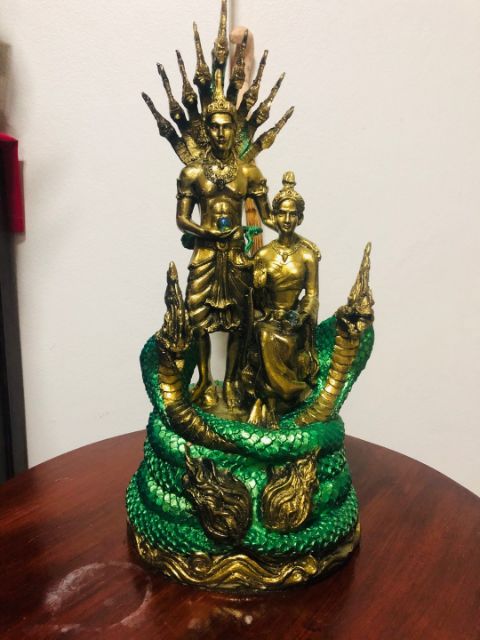 ปุ่ศรีสุทโธเเม่ย่าศรีประทุมมา สูง 19 นิ้ว