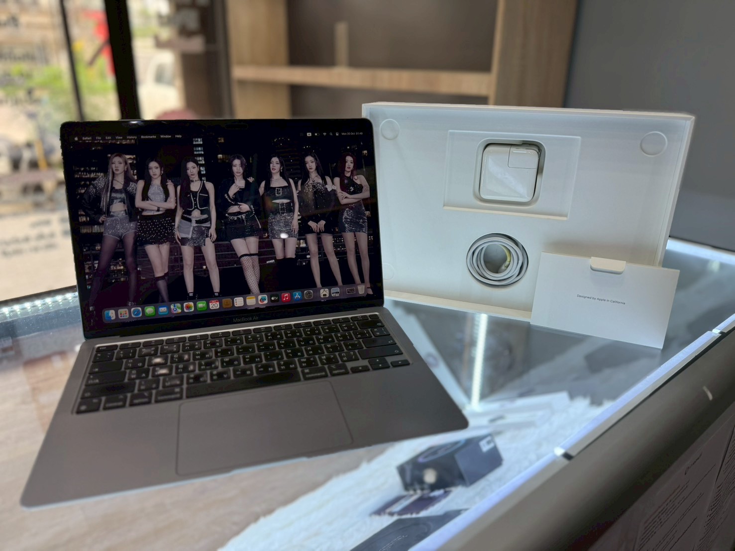 MacBook Air 13" (M1 ปี 2020) 8/256GB Space Gray