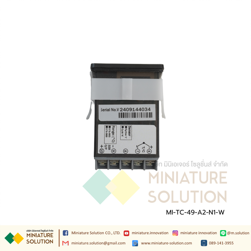 Temperature Control multispan TC49/TC49P 48x48 24VDC