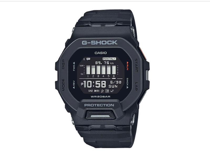 CASIO G-SHOCK นาฬิกาข้อมือ นาฬิกากันน้ำ นาฬิกาของแท้ ประกันศูนย์ CMG 1 ปี รุ่น GBD-200-1D