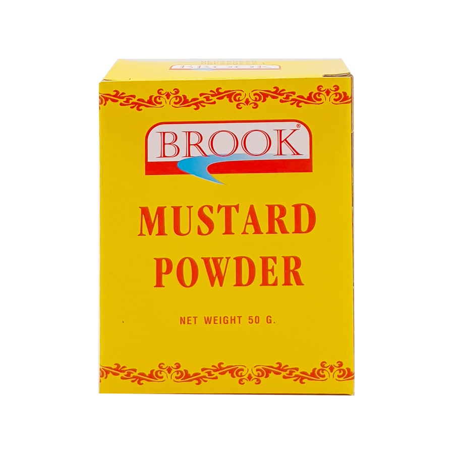 Brook Mustard Powder 50 g. ฺBrook ผงมัสตาร์ด 50 กรัม (06-0327)