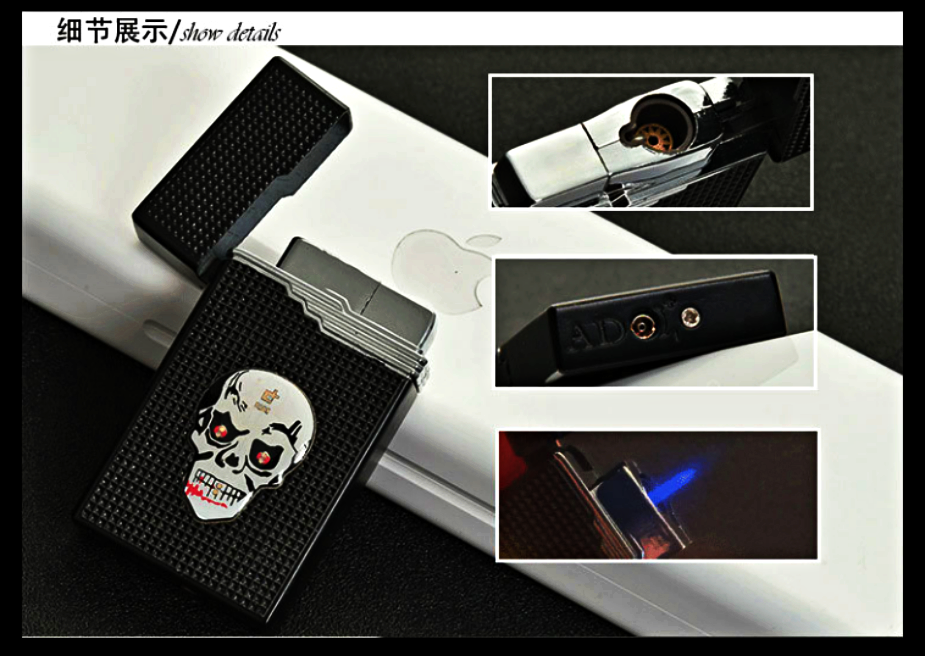 ไฟฟู่มีแสง ไฟแช็ค (ไฟฟู่กันลม)เติมแก๊สได้