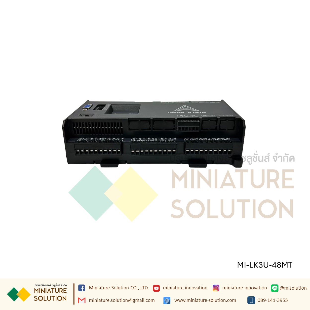 PLC LK3U-48MT-10AD-2DA MITSU GXWork