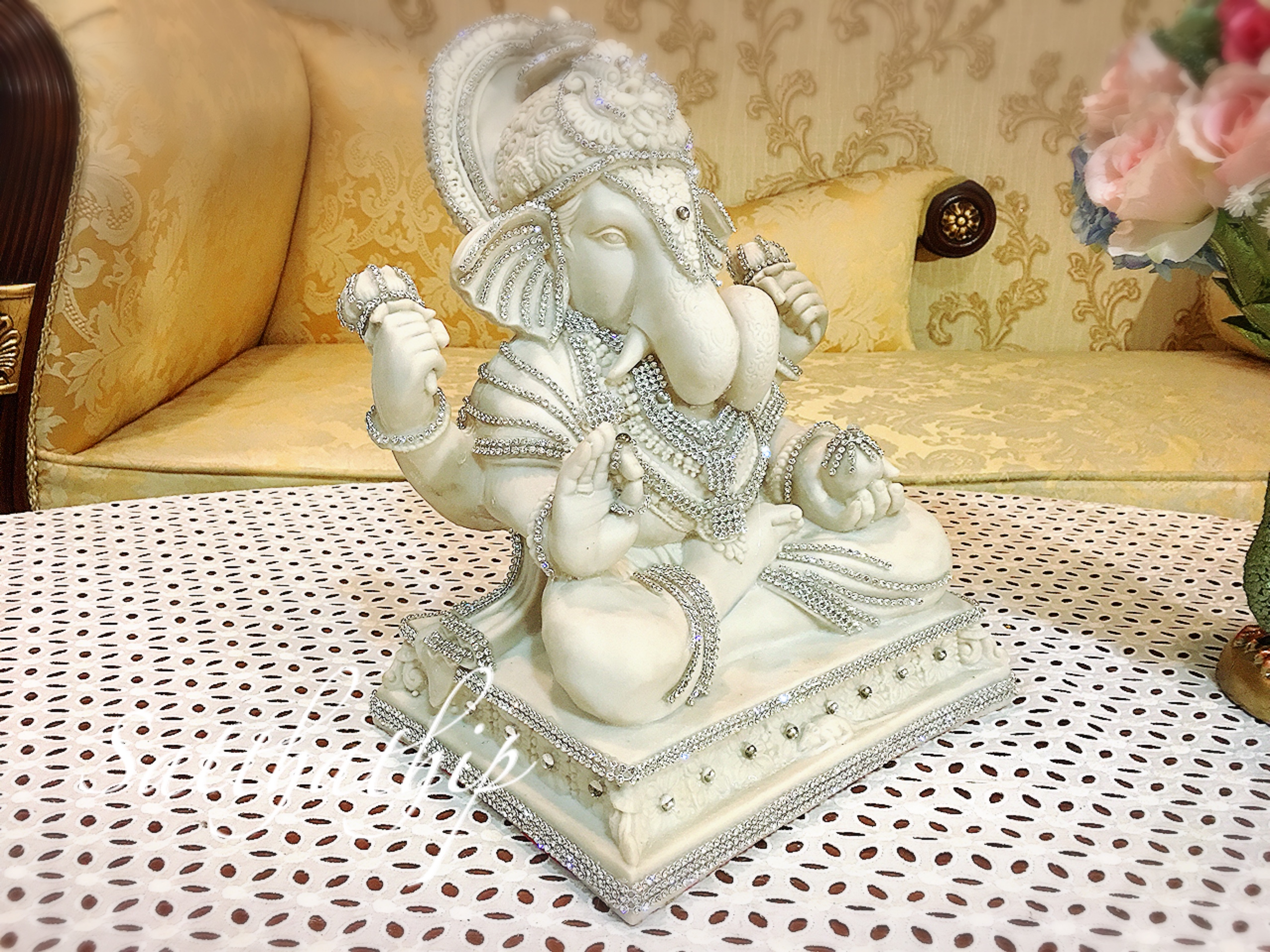 พระพิฆเนศ ปางเศรษฐ๊/ ดั๊กดูเสธ (เรซิ่น) - Ganesha: Lord of Success