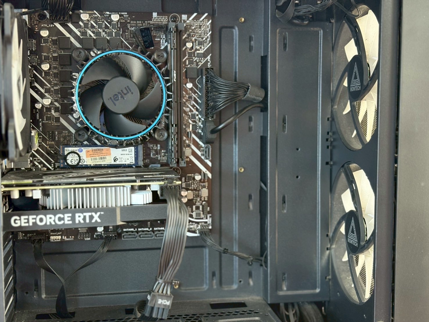 PC ประกอบ Core i5-12400F/RTX 4060 8GB/Ram16GB/SSD M.2 500GB