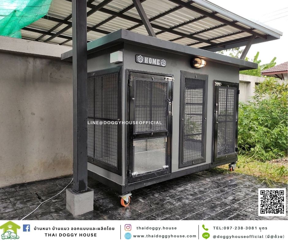 บ้านหมา 2 ประตู