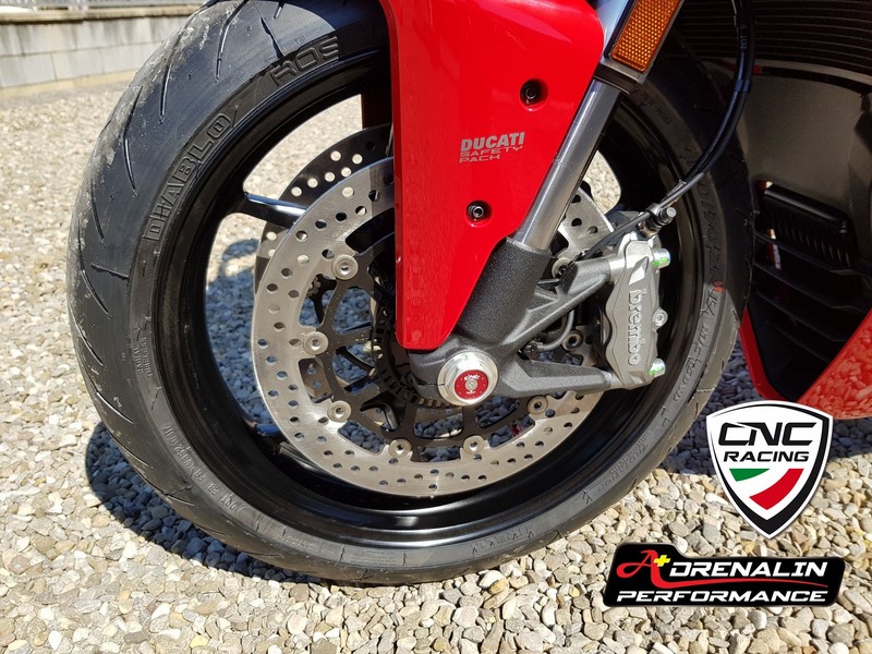 CNC Racing Front wheel caps จุกอุดแกนล้อหน้า สำหรับ Ducati hyper 950
