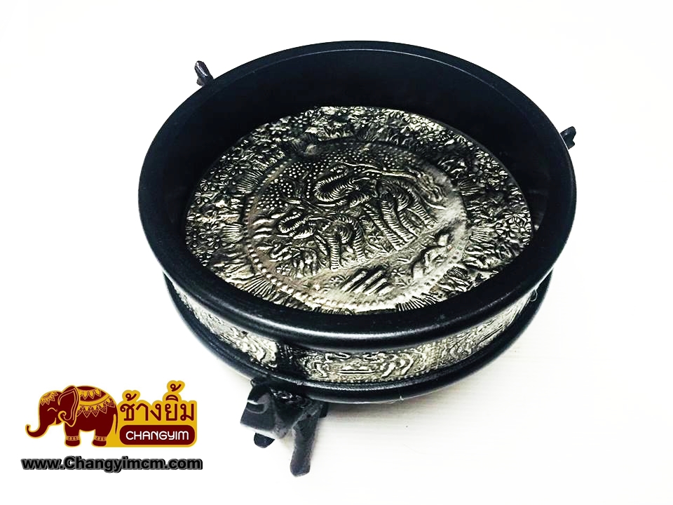 ที่เขี่ยบุหรี่ช้างชูงวง ( มีฐาน )