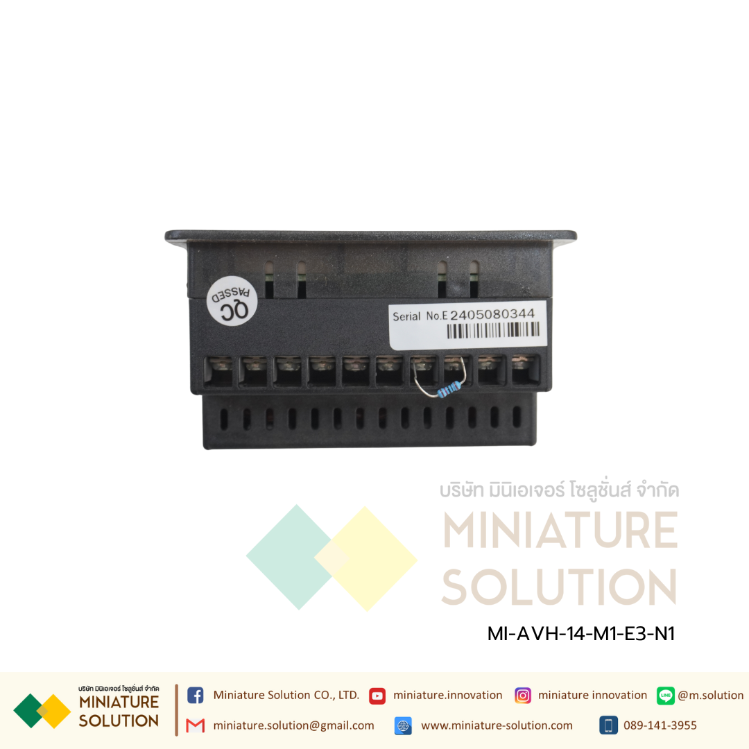 Multifunction Meter - 4 Line Display 1Ø-2W, 3Ø-3W/4W Selectable Separate Display for KWH Reading multispan