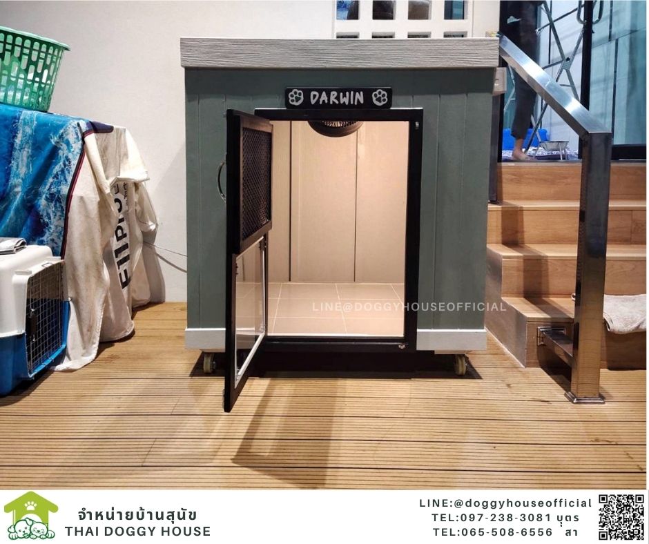 บ้านหมา ทรงBOX