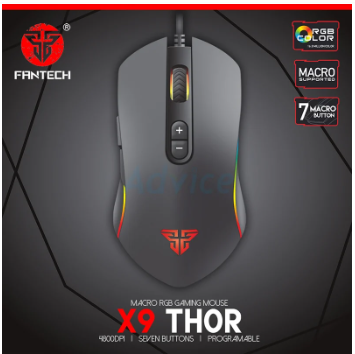 MOUSE FANTECH X9 THOR BLACK