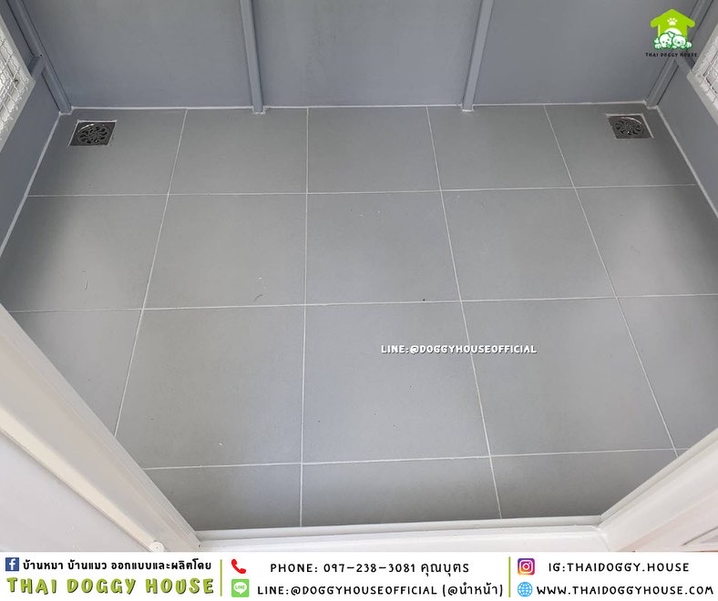 บ้านหมา รุ่นนิยม แบบบ้าน Box Style