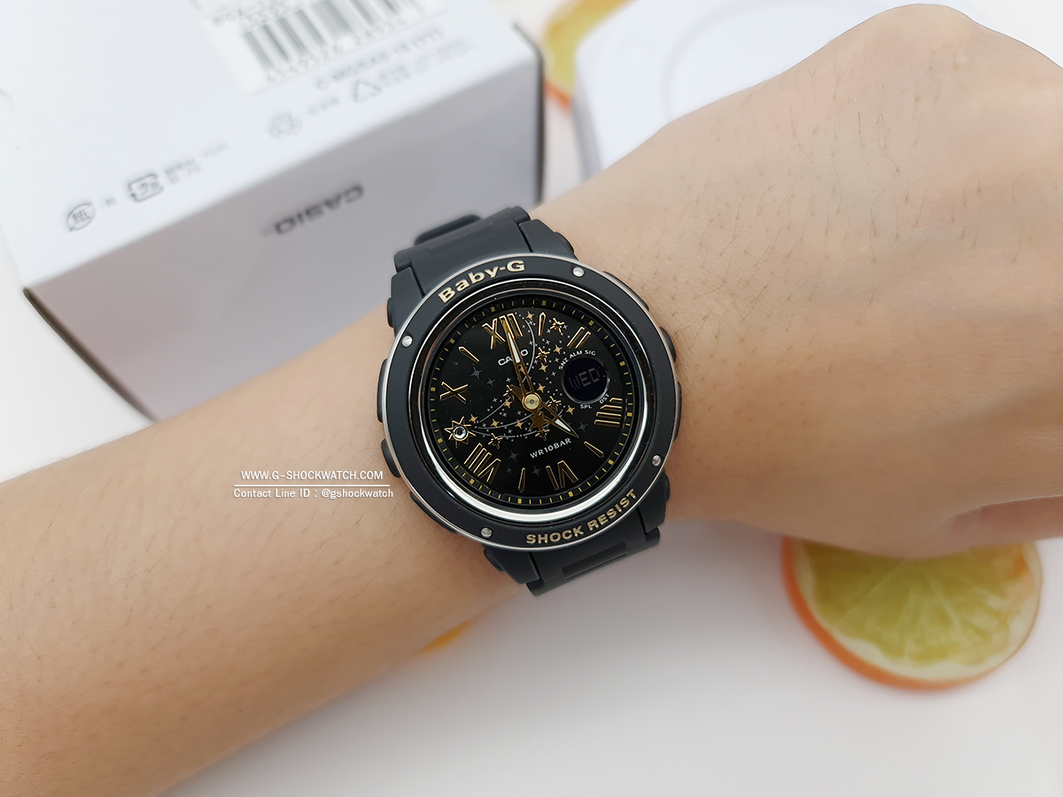 CASIO BABY-G นาฬิกาข้อมือ นาฬิกากันน้ำ นาฬิกาของแท้ ประกันศูนย์ CMG 1 ปี รุ่น BGA-150ST-1A