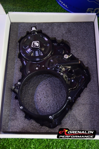 ducabike ฝาคลัทช์สีดำ สำหรับติดตั้งชุดครอบคลัทช์ใส สำหรับ STF V4