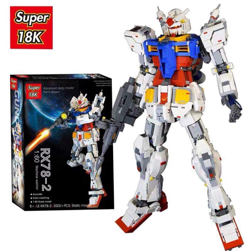 เลโก้จีน Super 18K K80 ชุด Mobile Suit Gundam RX78-2