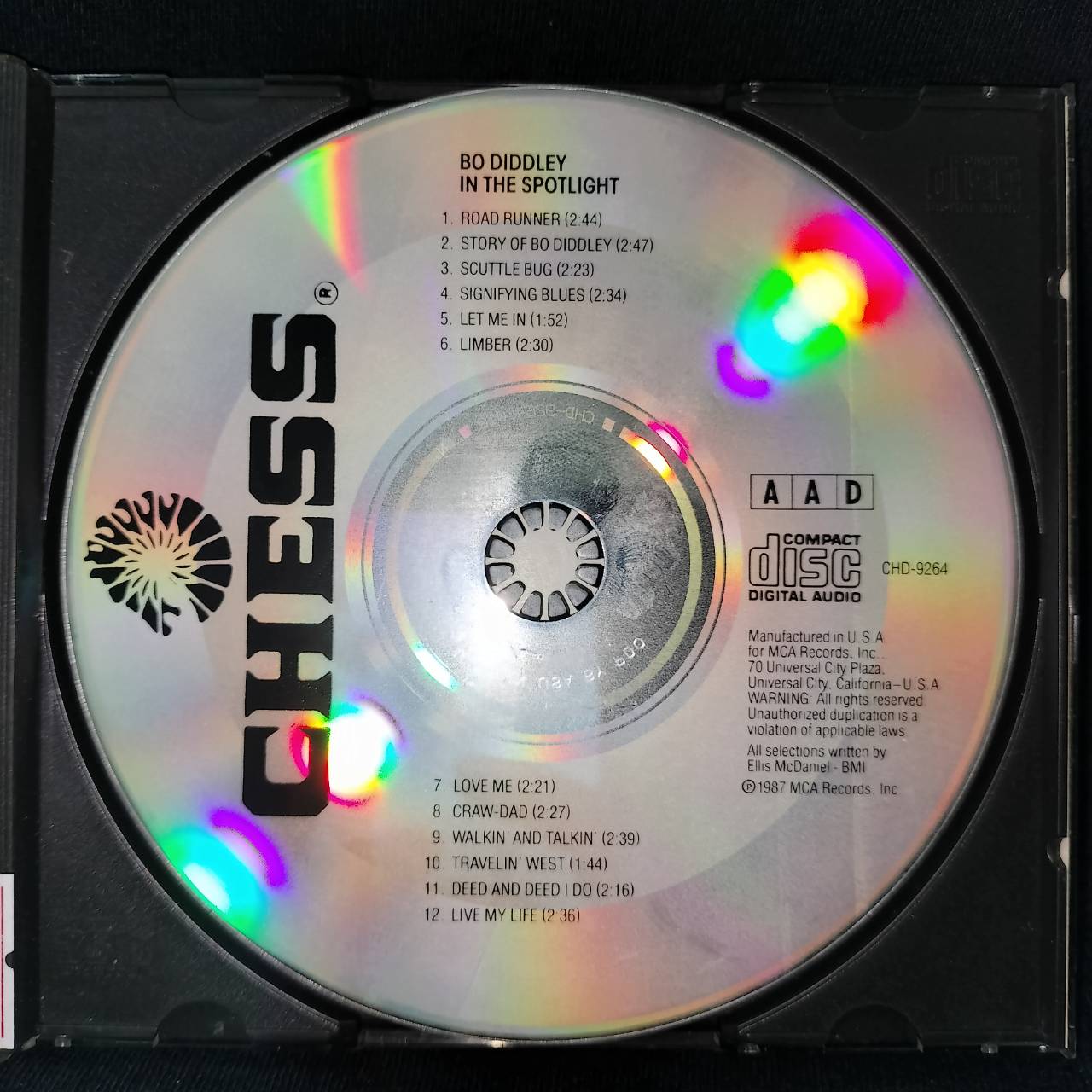 Bo Diddley – In The Spotlight / USA / แผ่นดี