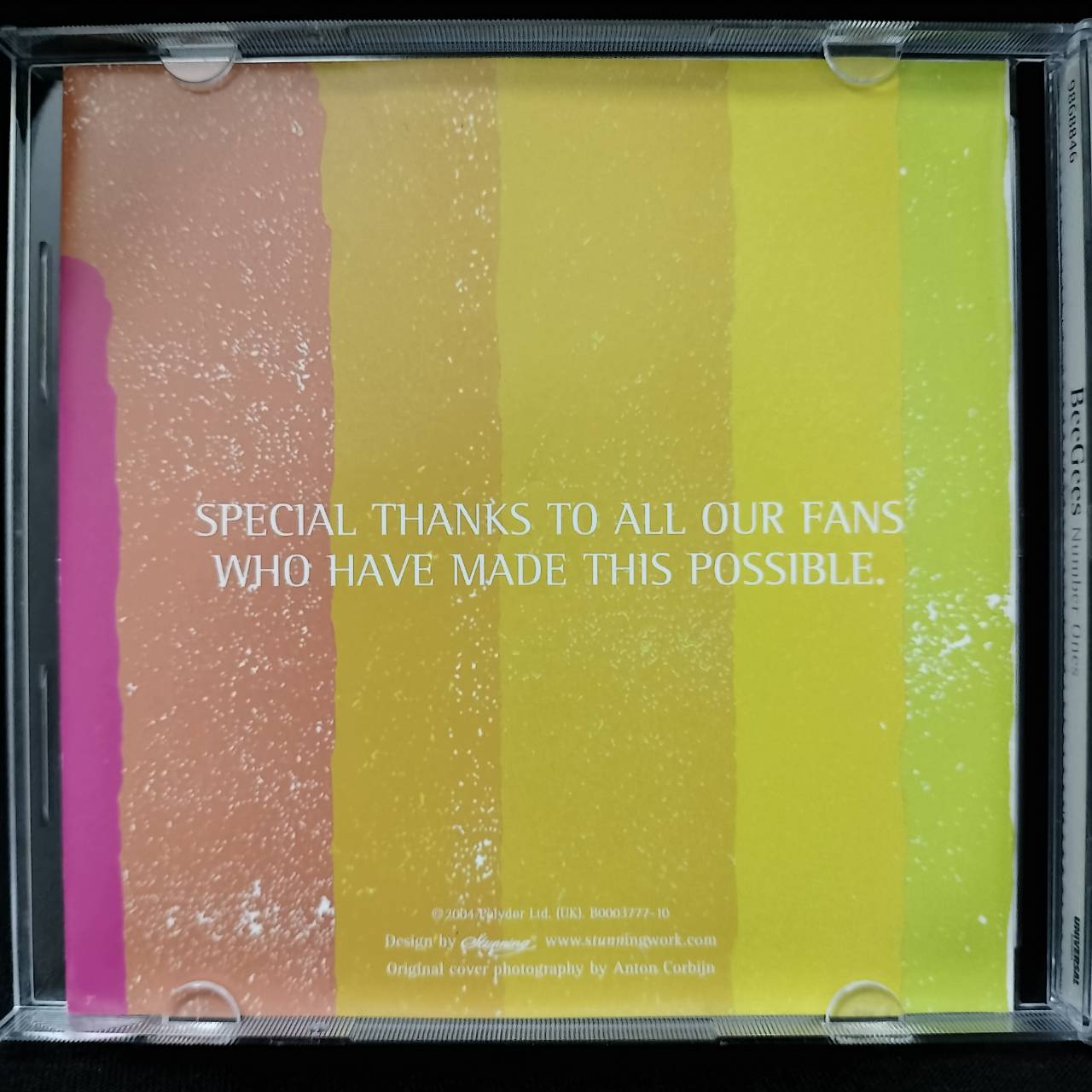 Bee Gees – Number Ones / SINGAPORE / CD+DVD / แผ่นดี