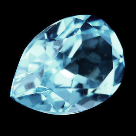 พลอยโทแพซสีฟ้า (Sky Blue Topaz) 2.40 กะรัต