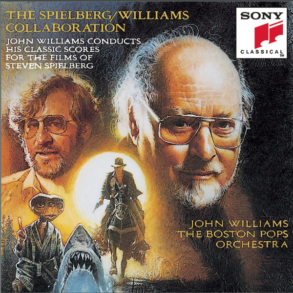 John Williams - The Boston Pops Orchestra – The Spielberg / Williams Collaboration / USA / แผ่นสภาพนางฟ้า